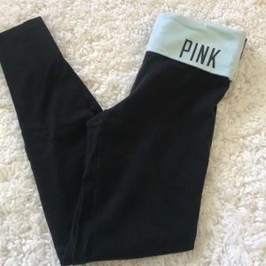 Pink yoga pants